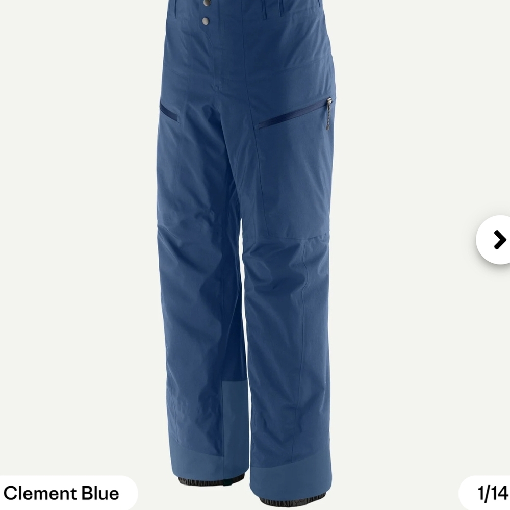 Patagonia Navy Insulated Pants